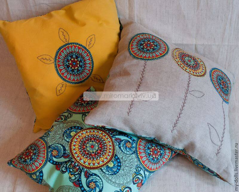  Как выбрать набор  декоративных подушек?