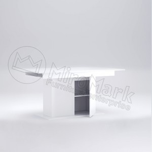 Стол столовый раздвижной трансформер с дверцей 150x90 Рома