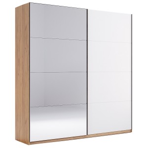 Шафа купе (150см) глянець + дзеркало Асті